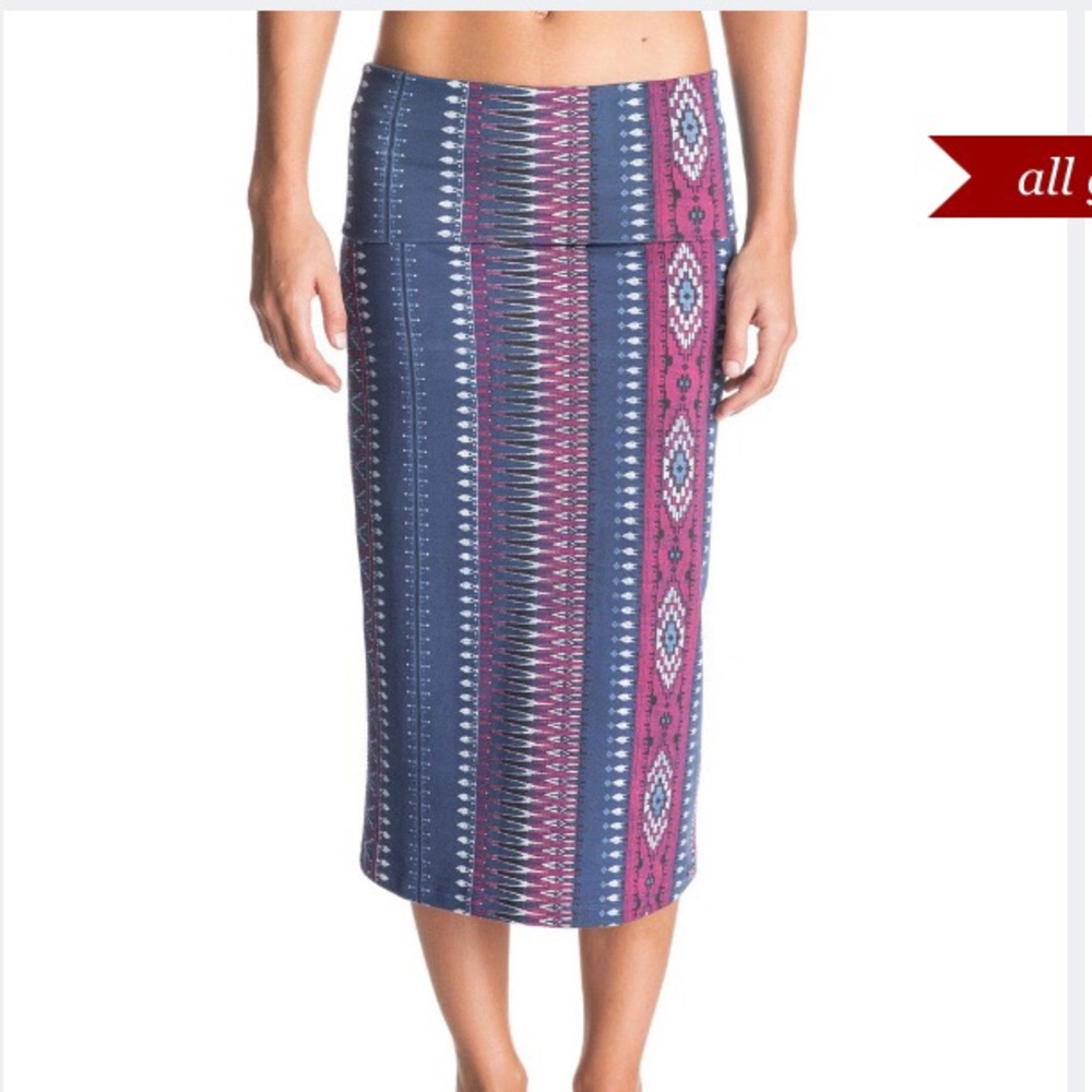 Roxy Blue Sayra Wind Skirt